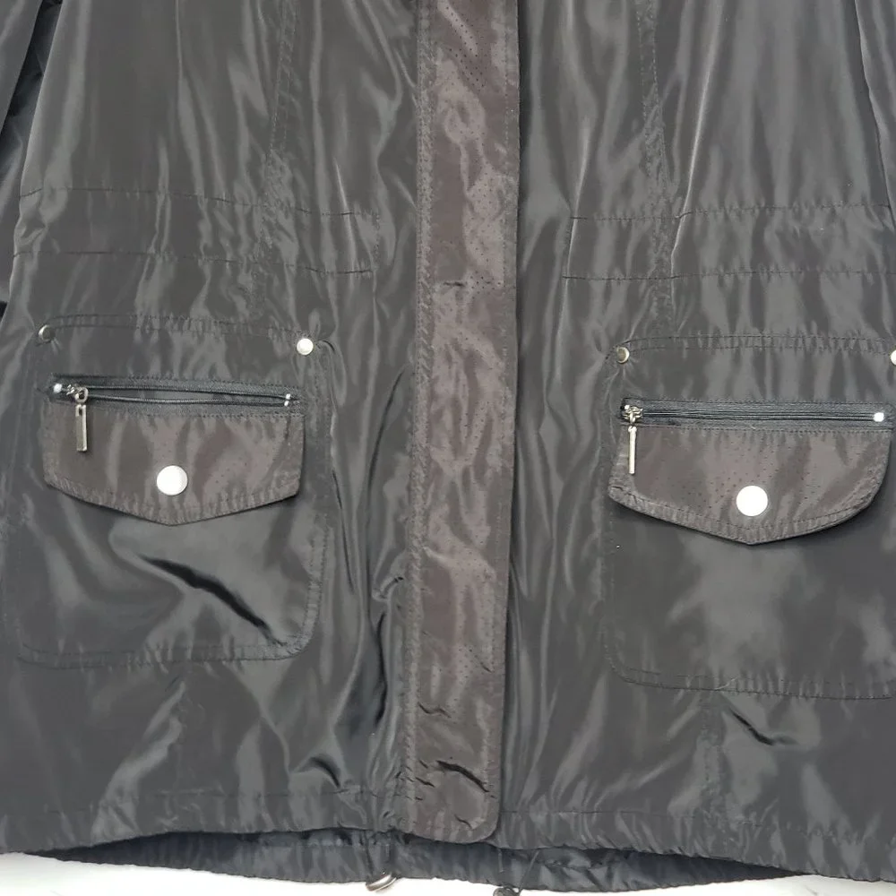 Tribal Black Rain Jacket